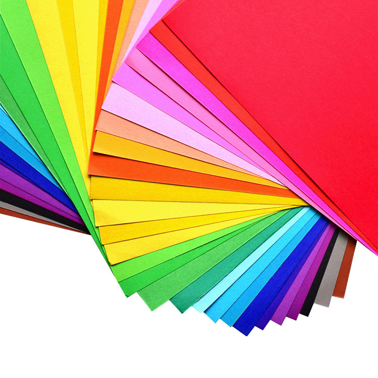 4k大张彩色卡纸200g克重硬卡开大diy手工卡纸