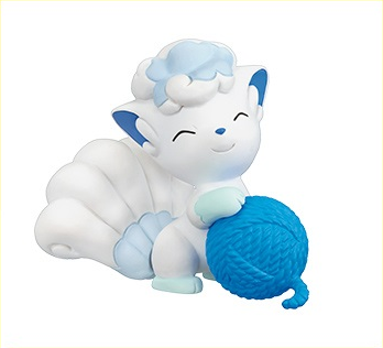 漫漫火斑六尾线球毛线球宝可梦精灵扭蛋多美tomy盒蛋