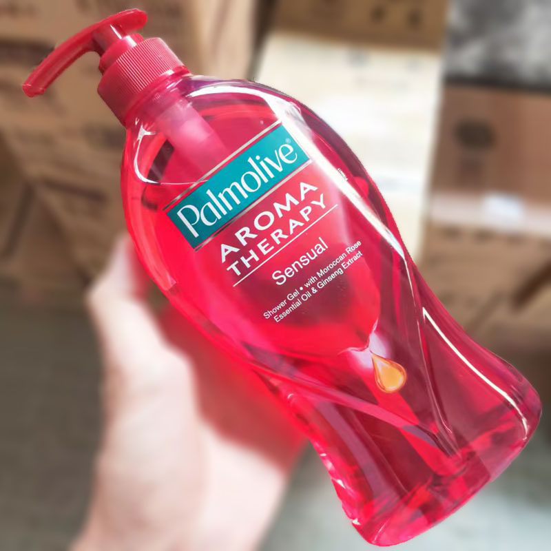 香港棕榄沐浴露750ml香薰沐浴液持久留香浪漫花香沐浴乳家庭装