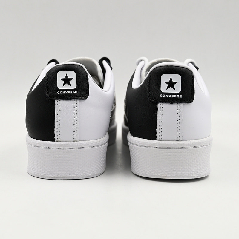 正品匡威converseproleather低帮撞色休闲鞋牛皮皮革帆布鞋