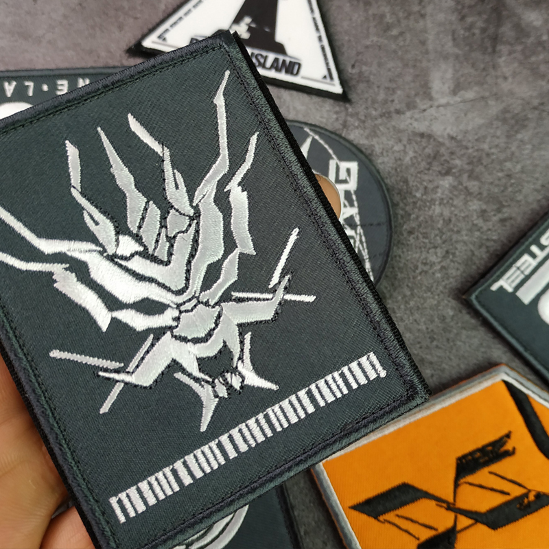 贴章明日方舟刺绣魔术整合运动臂章龙门近卫局贴章