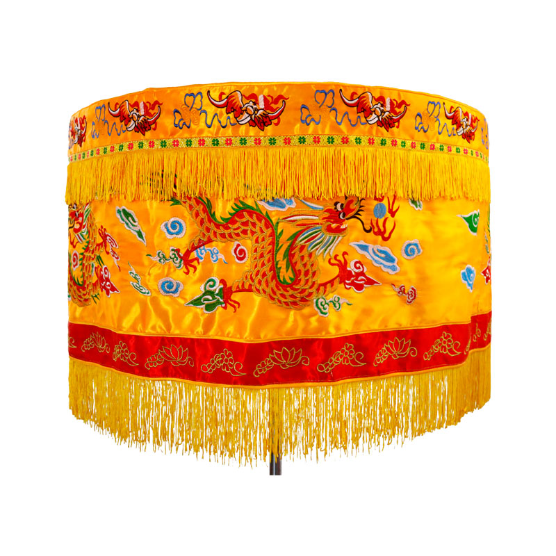 佛教龙宝盖华盖伞黄罗伞佛龙顶婚庆宝伞佛堂道场刺绣