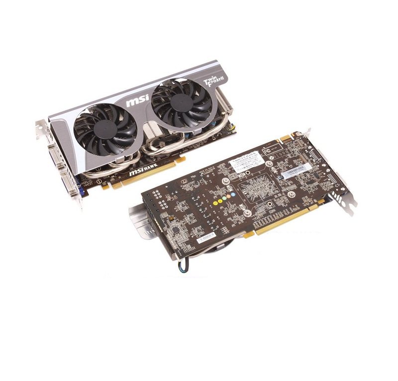 拆机微星gtx460 768m 1g d5 pci-e显卡minihdmi dvi*2 游戏工作室