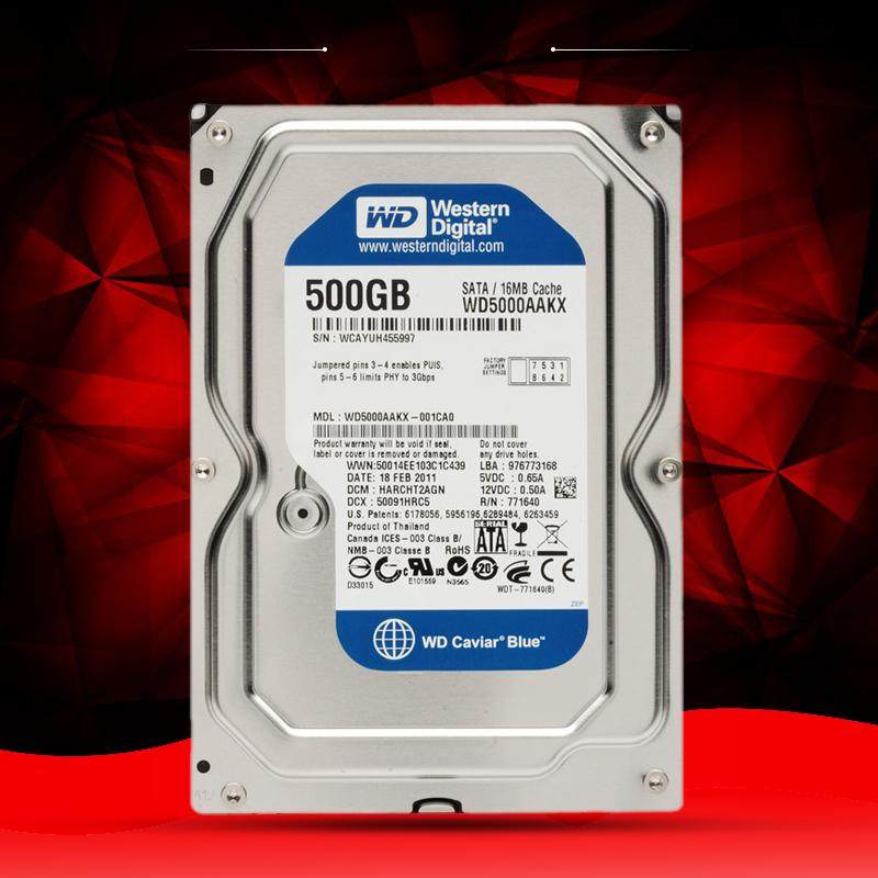 2手拆机原装3.5寸机械硬盘500g1tsata台式机机械硬盘