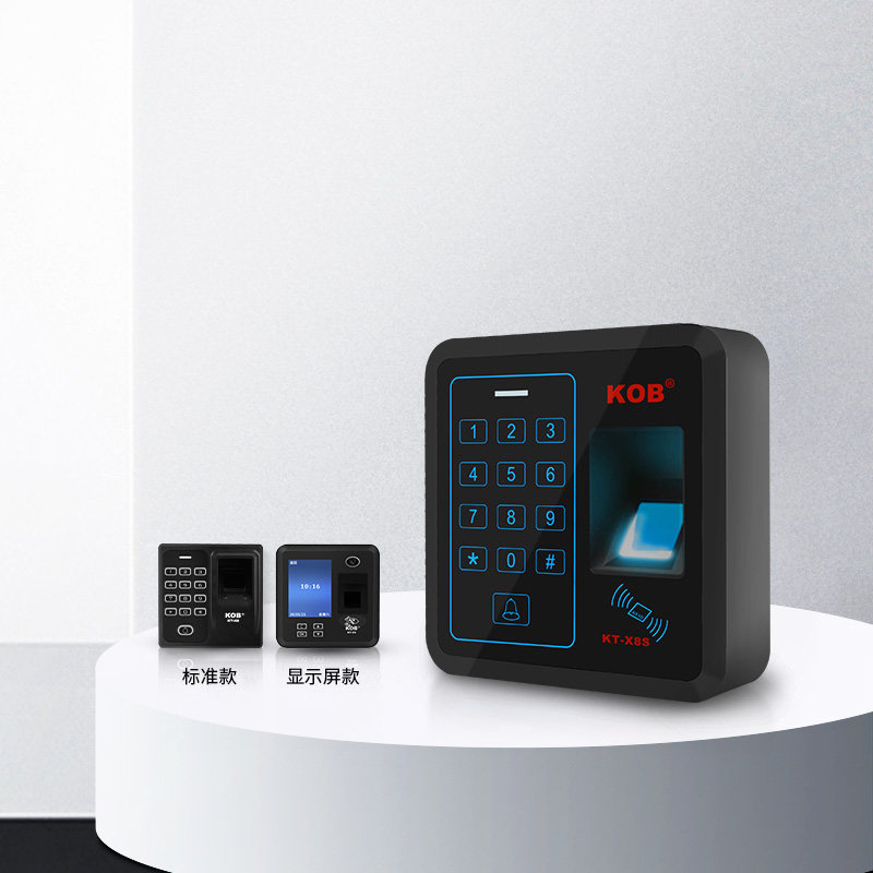 指纹kob品牌门禁机单门一体机刷卡密码开锁id考勤门禁
