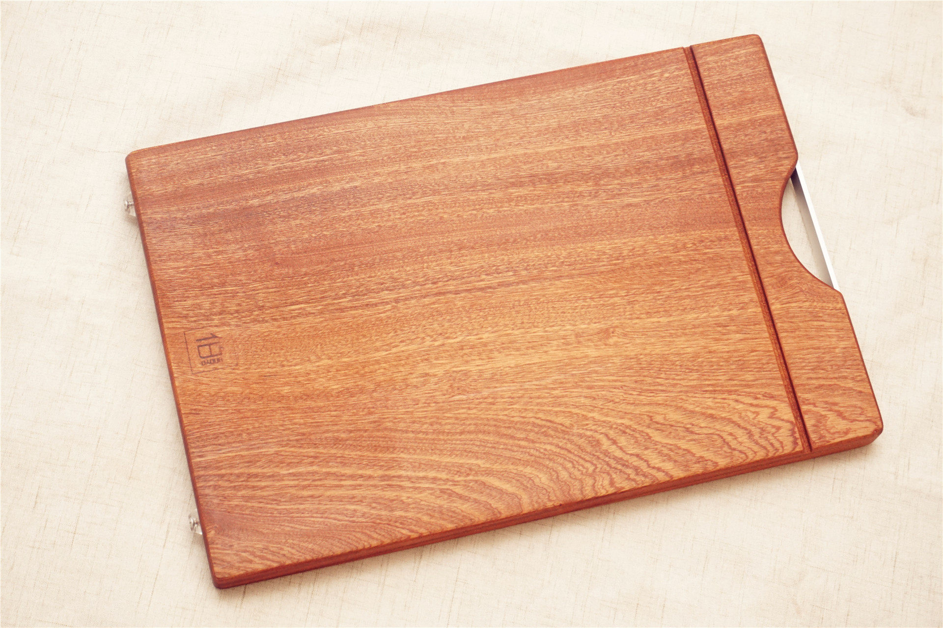 生活比利檀木乌金金木菜板砧板硬度中等适合砧板