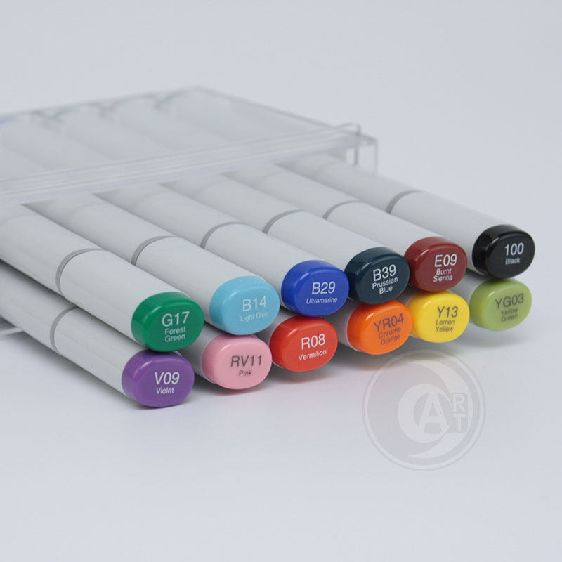 肤色灰色本色色基马克art二代sketchcopic日本马克笔