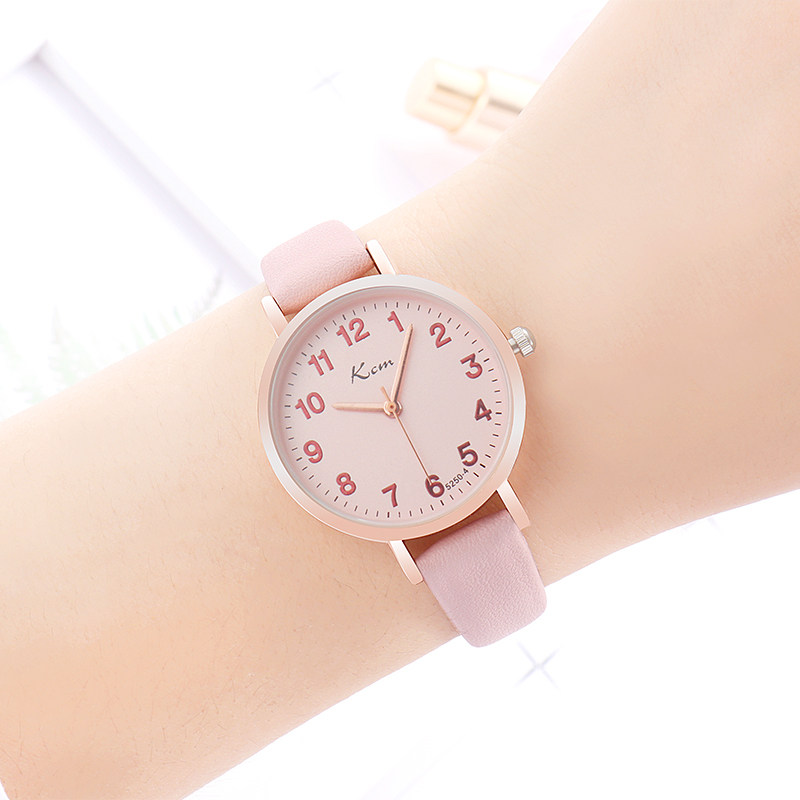 简约中小学生手表女韩版时尚潮流儿童手表女孩男生防水电子石英表