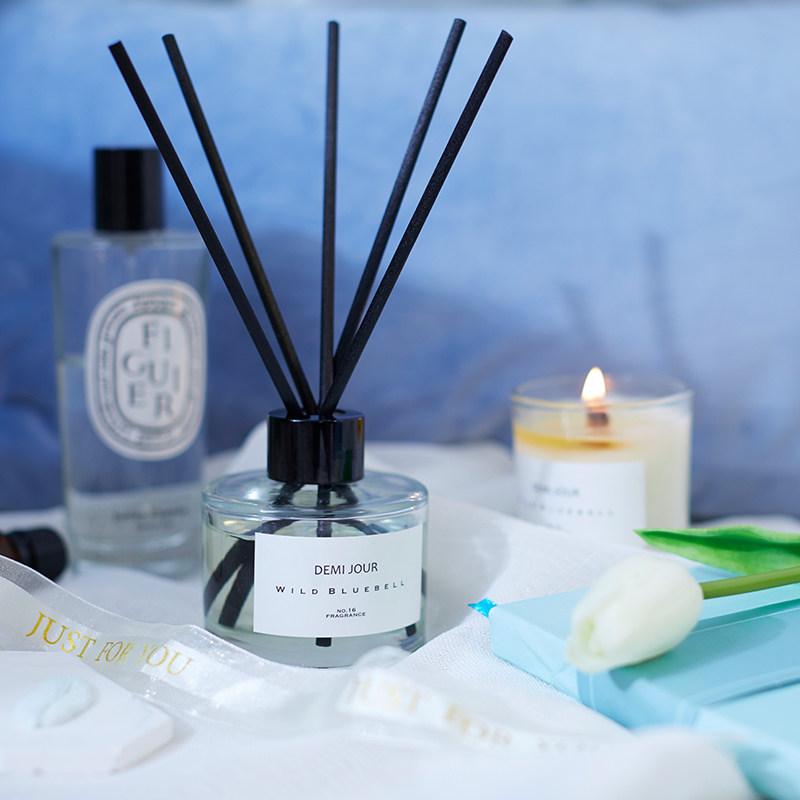 香薰蓝风风铃家用室内留香房间卧室衣柜香水香薰精油