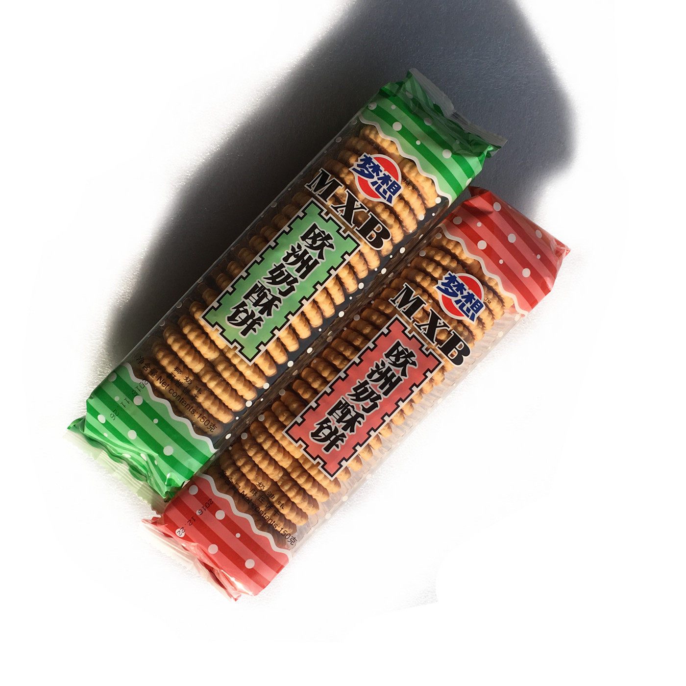 梦想欧洲奶酥酥性饼干椰奶奶油休闲零食早餐酥性饼干