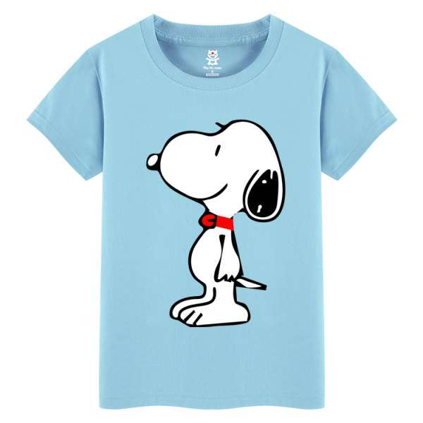有怪兽 潮牌 迪士尼snoopy史努比 韩版纯棉男女装圆领短袖t恤衣服