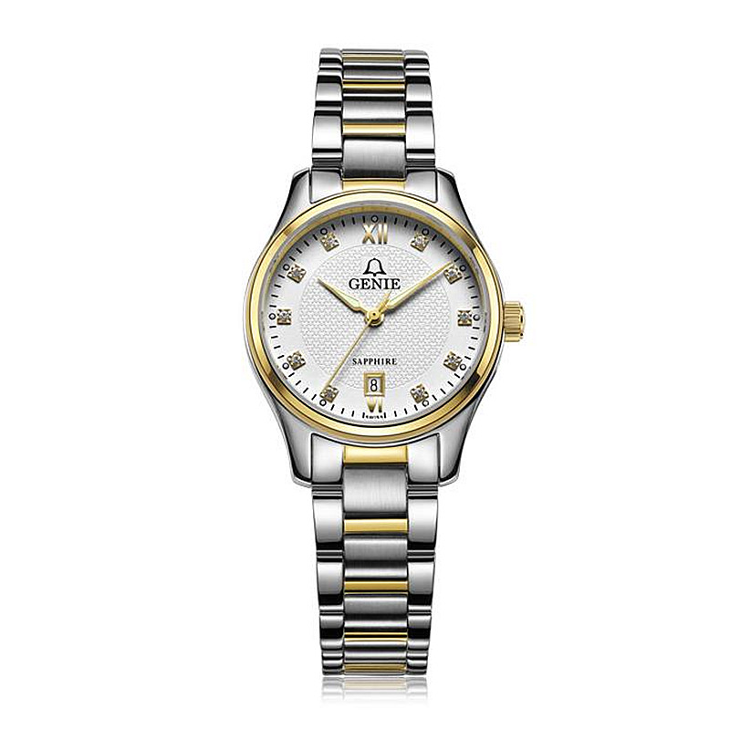 genie爵尼手表正品石英女表情侣女款瑞士腕表