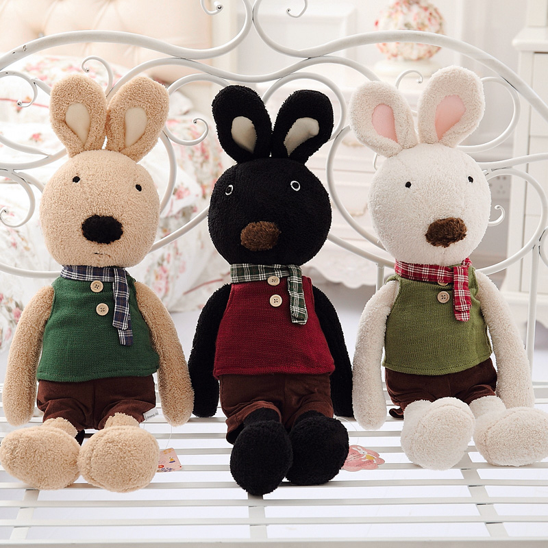 砂糖兔公仔抱枕毛绒玩具兔子宝宝安抚布娃娃萌玩偶儿童生日礼物女