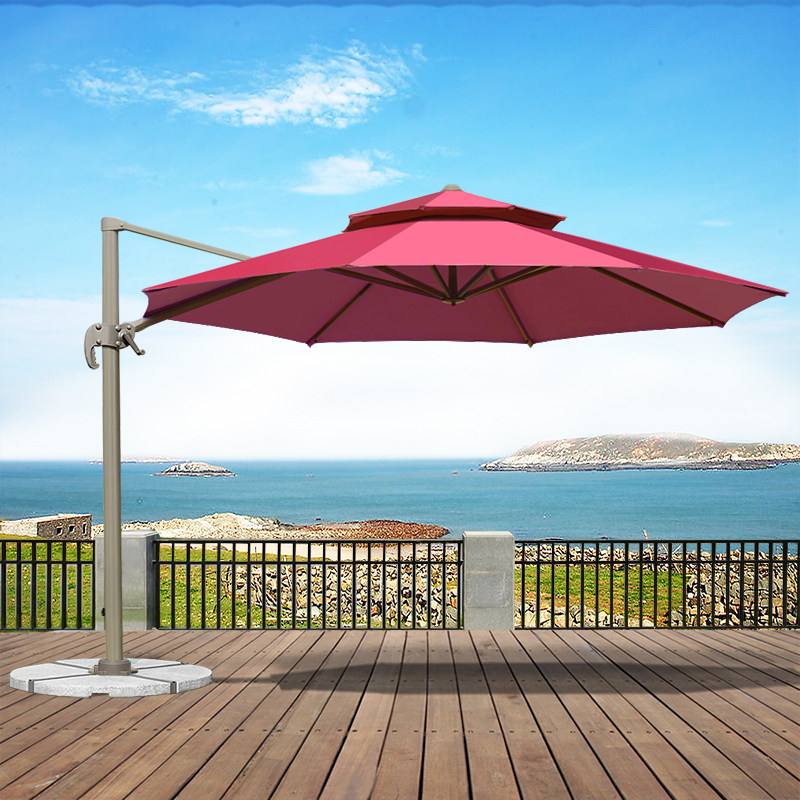 天裕成 罗马伞室外遮阳伞户外遮阳伞庭院伞户外家具伞保安岗亭伞