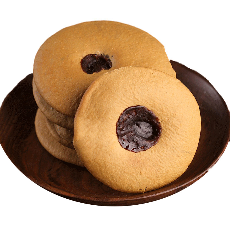 潮汕红糖肚脐饼零食大全各种美食饼子早餐充饥夜宵肚脐酥糕点