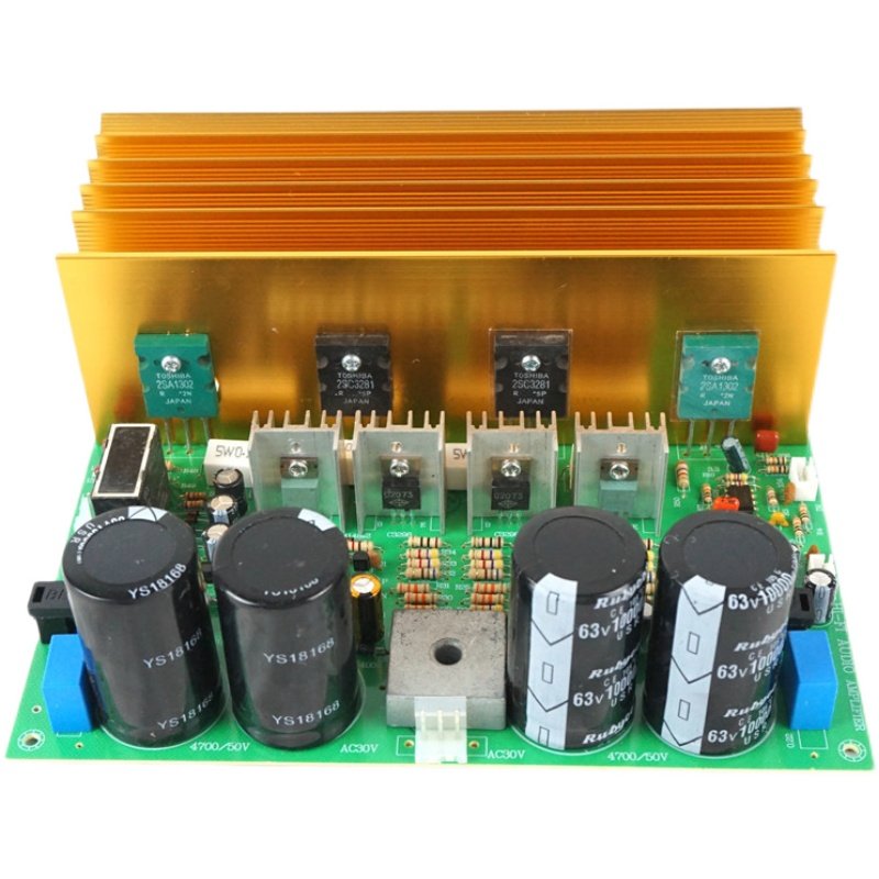 低音炮500w大功率24v交流功放主板家庭影院发烧功放板