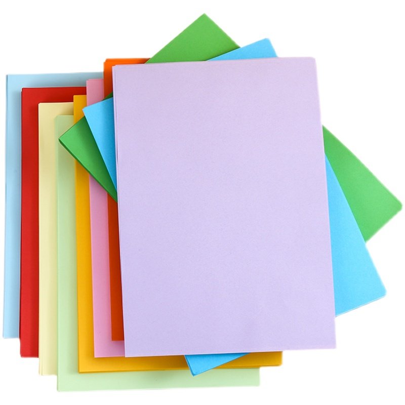 手工彩纸a4正方形彩色卡纸幼儿园小学生千纸鹤80克折纸