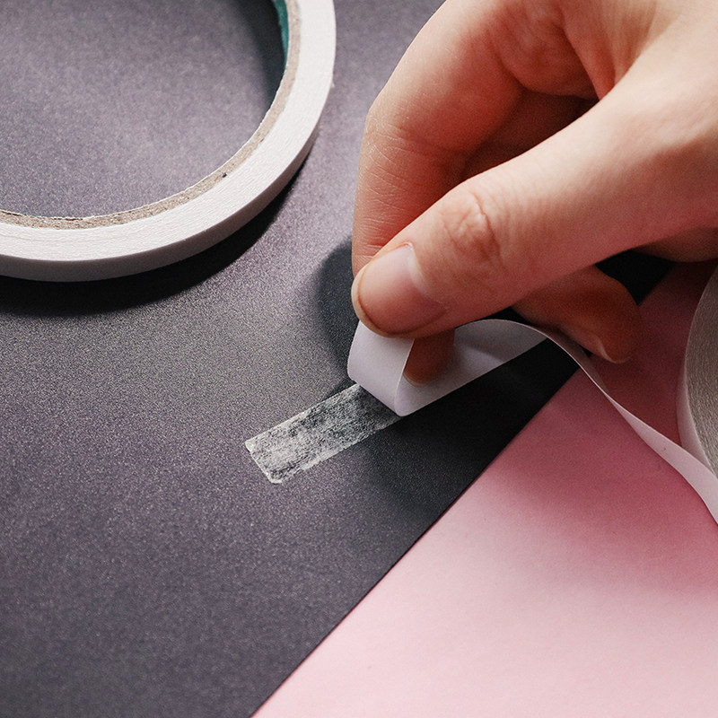 双面胶双面胶带透明批发强力儿童手工小两两面胶带