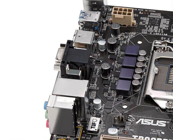 台式机asus华硕trooperb85主板1150针ddr3支持显卡主板