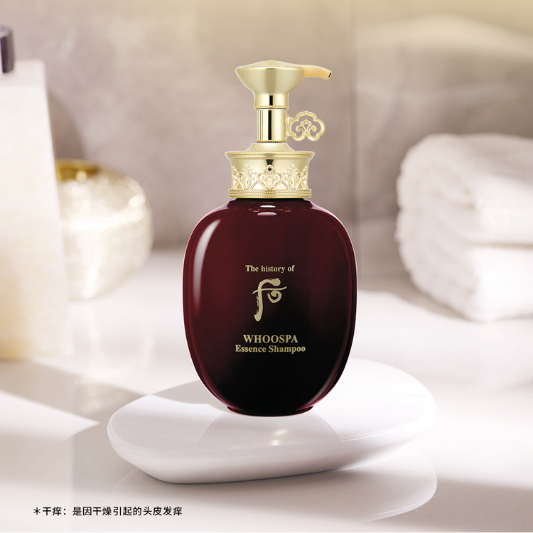 whoo后津率享洗发水350ml宫廷spa滋养防脱固发蓬松韩国正品包邮