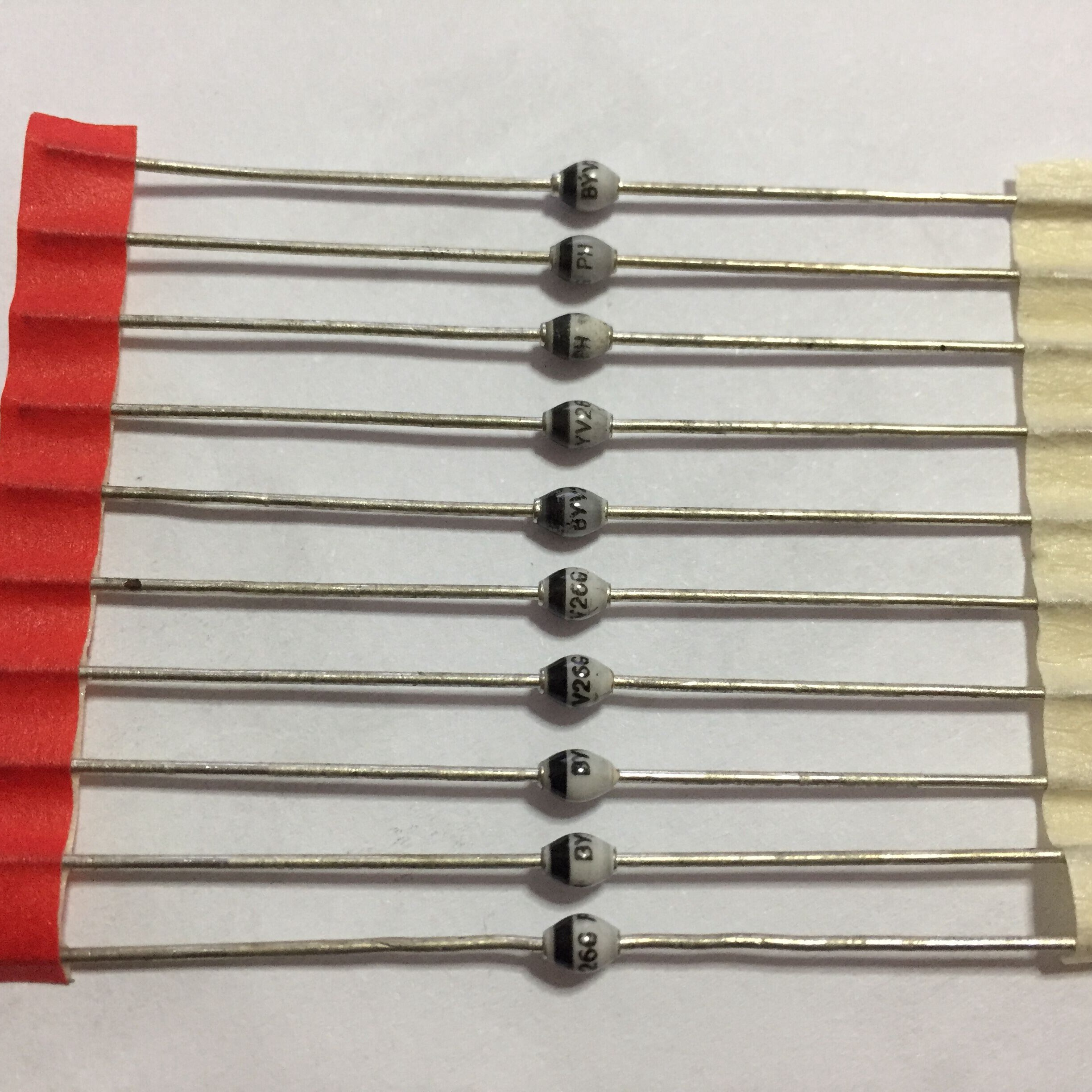 byv26g1a1400v全新原装进口快速玻璃钝化二极管sod57二极管