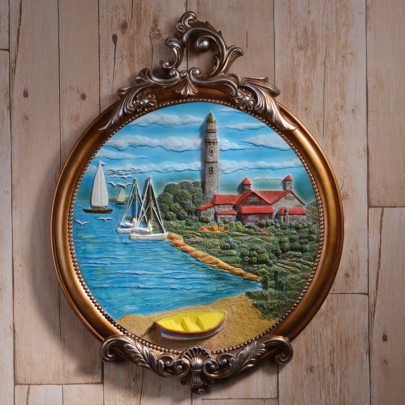 欧式壁挂壁饰墙饰挂饰客厅墙上挂画 抽象立体沙发背景墙面装饰画