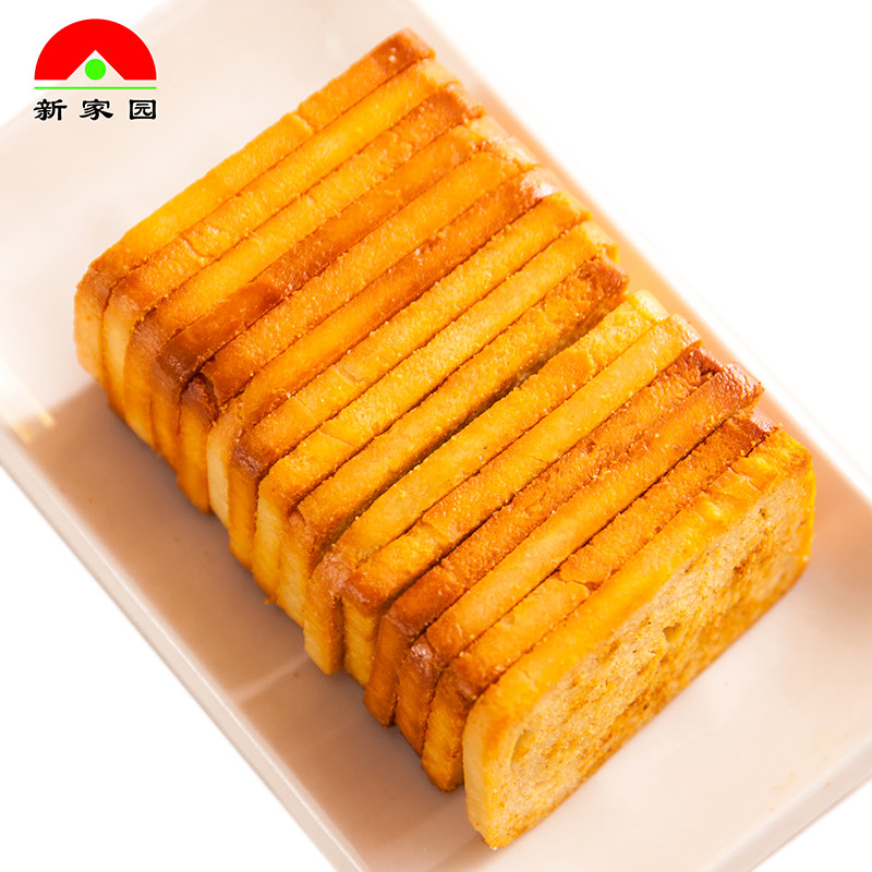 新家园膜片早餐烤馍片锅巴馍馍片早餐烤馒头饼干膜片馍干产地发货