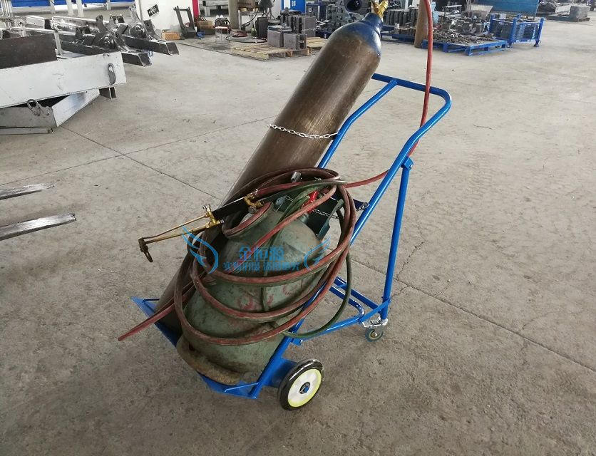 推车加厚气瓶气罐手推车40l氧气乙炔搬运钢瓶工具车