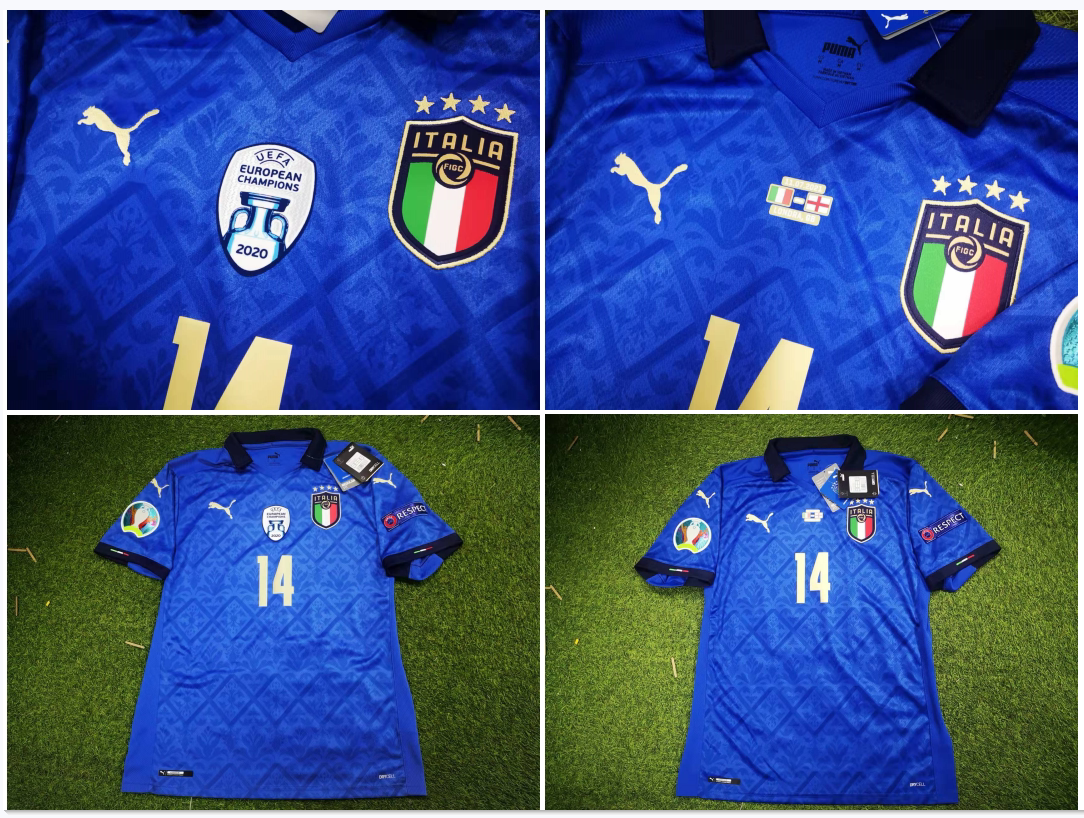 oms正品欧洲官网现货意大利国家队2021欧洲杯主场足球服