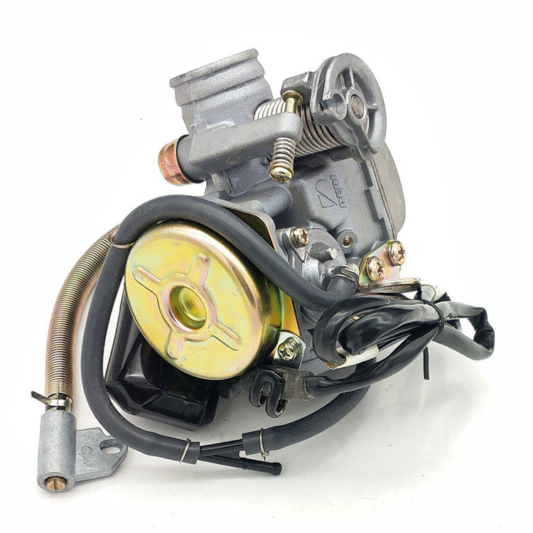 适用于钱江宝悦踏板摩托车配件qj110t88a11a德利化油器摩托车化油器
