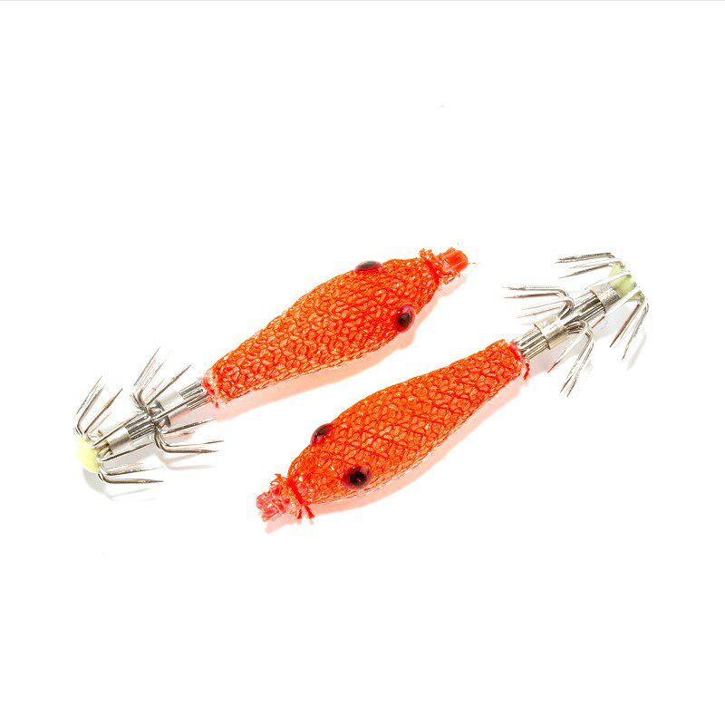 职业者 进阶软式 夜光鱿鱼钩 爆钓狂咬口 火箭鱿鱼钩夜光钩木虾饵