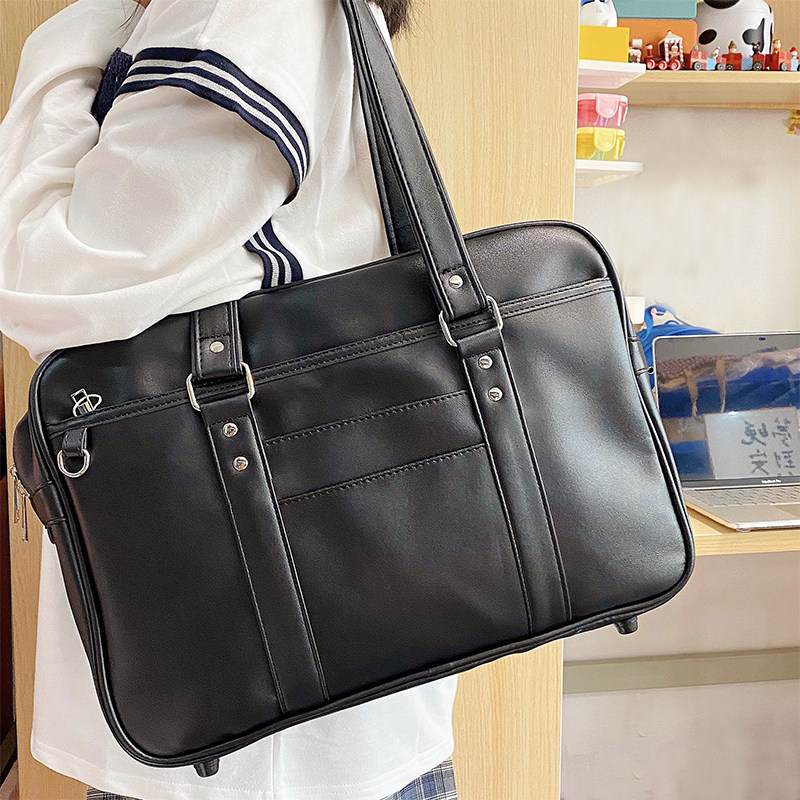 单肩包女生校服手提包百搭日本包日本日系学院基础通用款女包