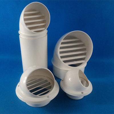 110pvc排水管透气帽防风帽屋顶天台大口径排气帽160防落物防鸟罩