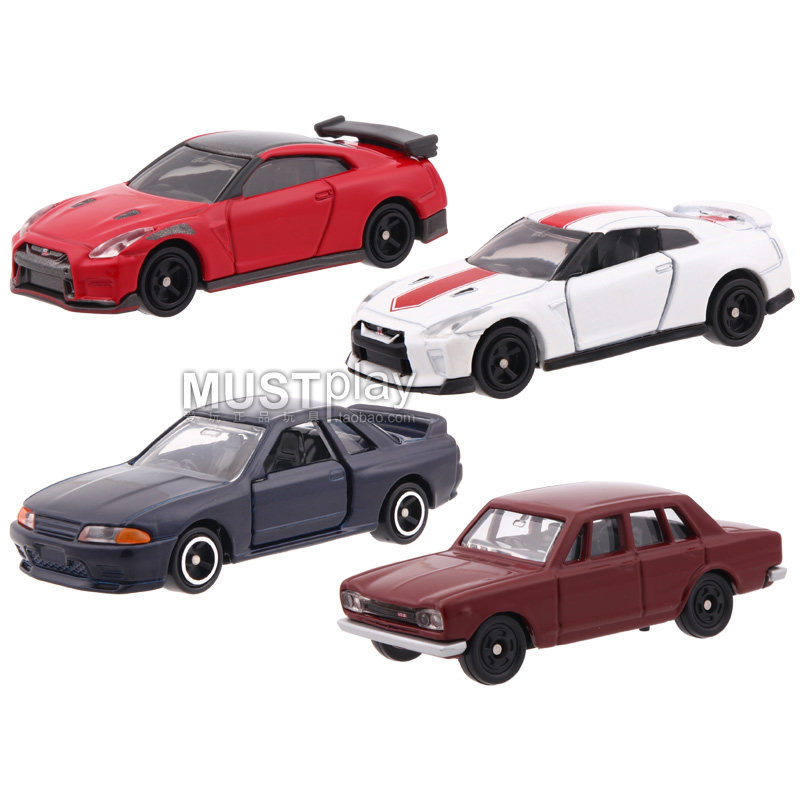 日本takaratomy多美卡gtr周年纪念尼桑r32合金车模车模