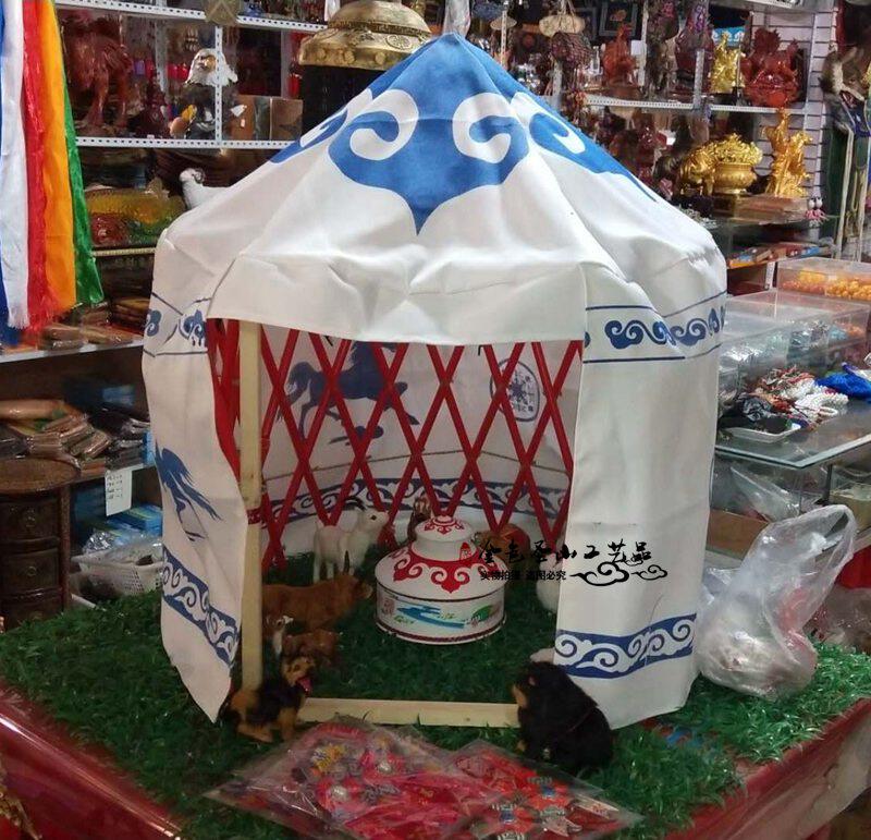 蒙古包模型蒙古特色手工艺品装饰品景观摆件造型仿真其他
