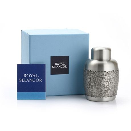 锡器royalselangor皇家雪兰莪马来西亚茶叶罐纯锡锡罐4454茶叶罐