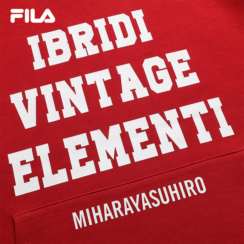 张艺兴力荐filamihara斐乐官方连帽衫女2022年春季新款