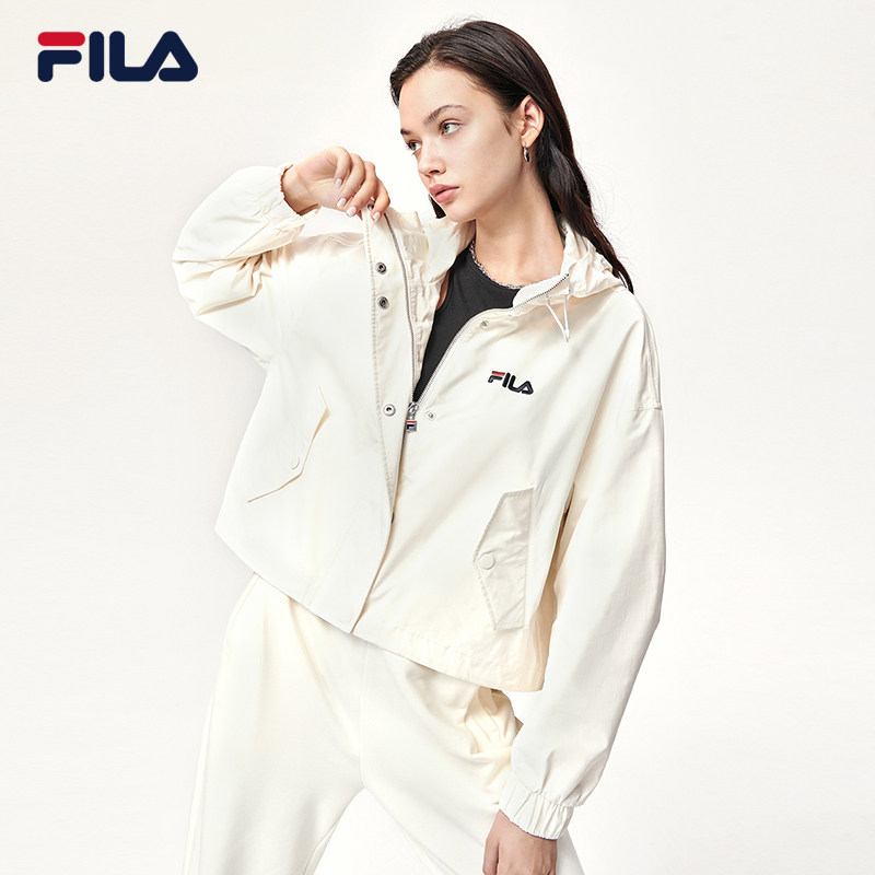 fila斐乐官方女子梭织上衣