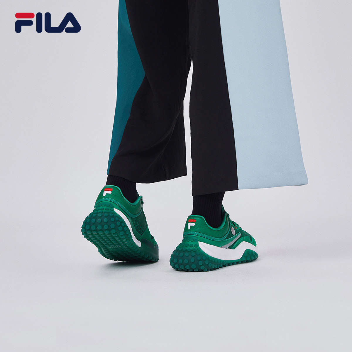 蔡徐坤同款filamihara斐乐波点情侣老爹运动男女运动休闲鞋