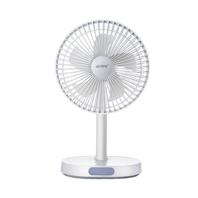 康铭桌面大风风力充插电风扇家用办公室学生宿舍迷你风扇