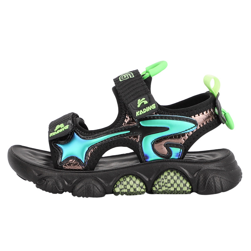 卡丁儿童透气凉鞋2022夏季新款小童防滑耐磨凉鞋