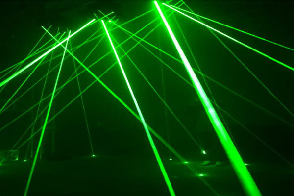 激光灯摇头舞台灯光ktv九头鸟全彩rgb九眼头灯单绿舞台灯光