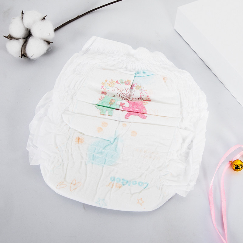 酷儿拉拉裤学步一体裤小内裤非纸尿裤橙爽四季纸尿裤