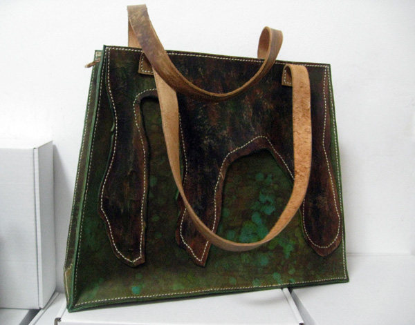 限量6个原创设计师立体做旧包单肩包牛皮女士包袋