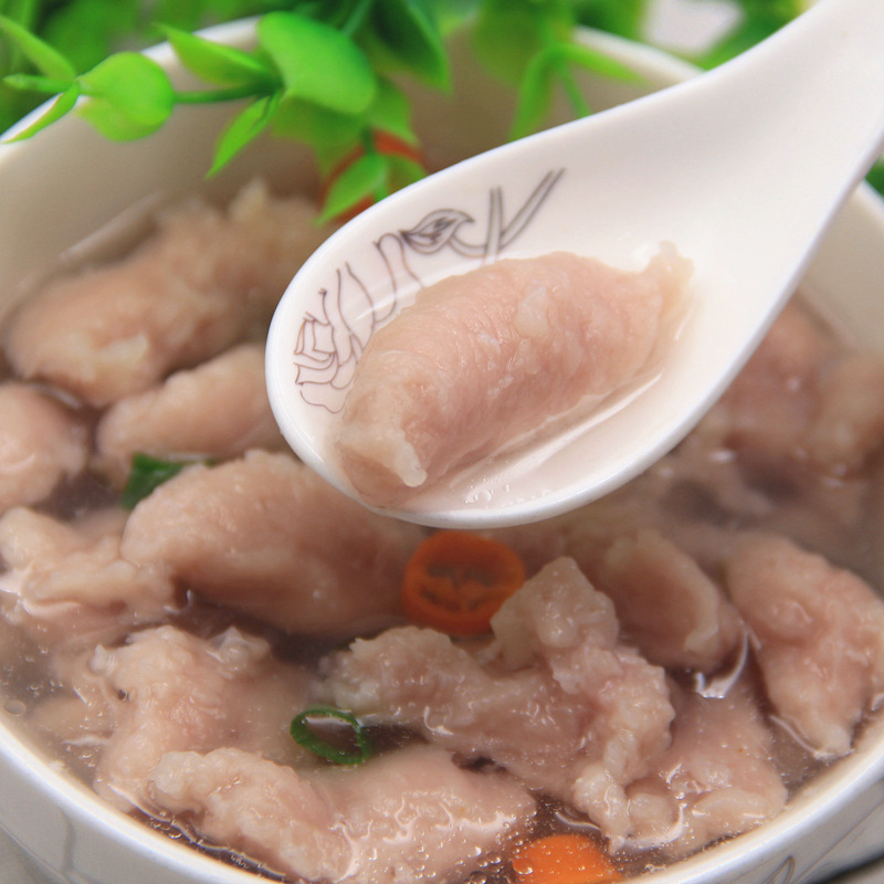 福鼎正宗肉片500g温州泰顺瘦肉肉丸泥羹半成品其它