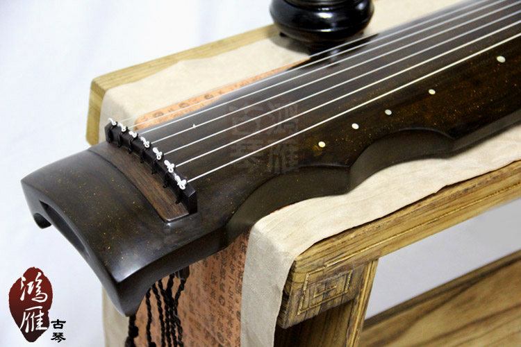 【鸿雁古琴】百年老杉木凤势式古琴 专业演奏级古琴