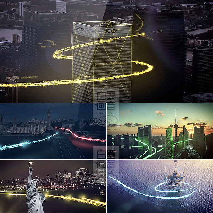 a275g未来城市科技光线穿梭大数据时代高清设计素材