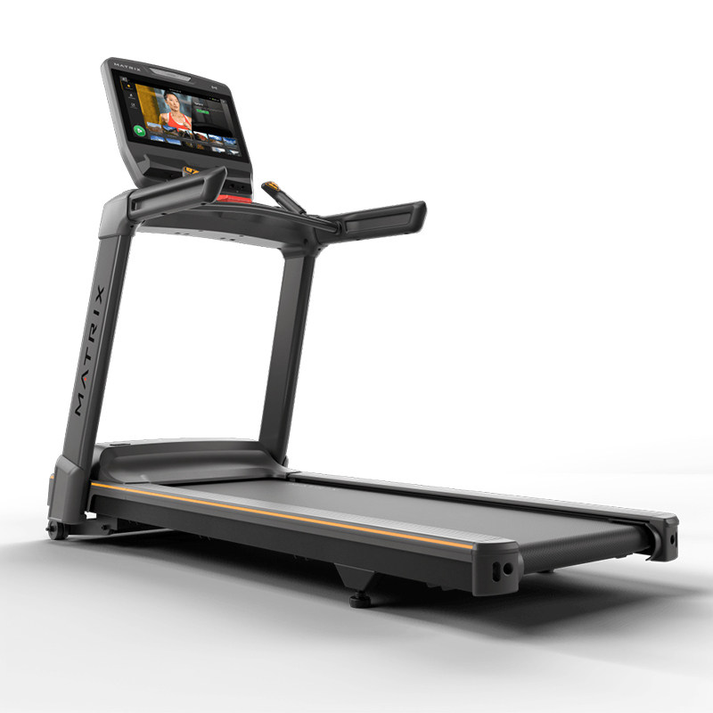 乔山johnson跑步机高端家用22英寸触控健身房商用健身器材跑步机