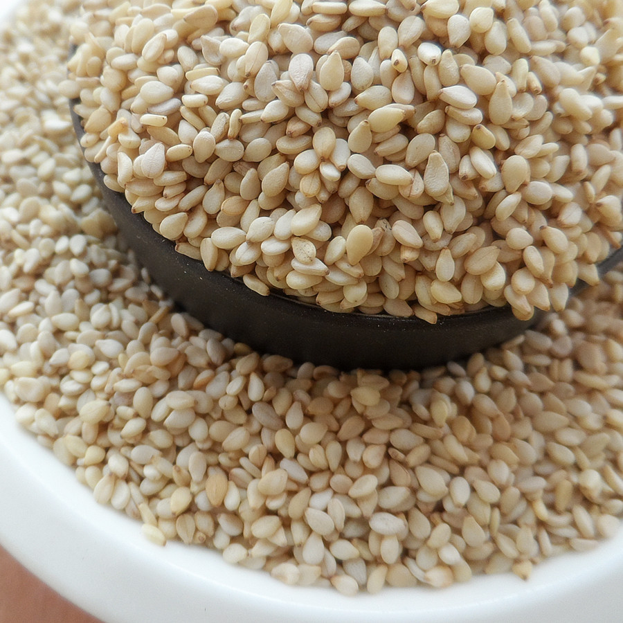 农家新带皮生白芝麻 免淘黑白芝麻 五谷杂粮 颗粒饱满 包邮