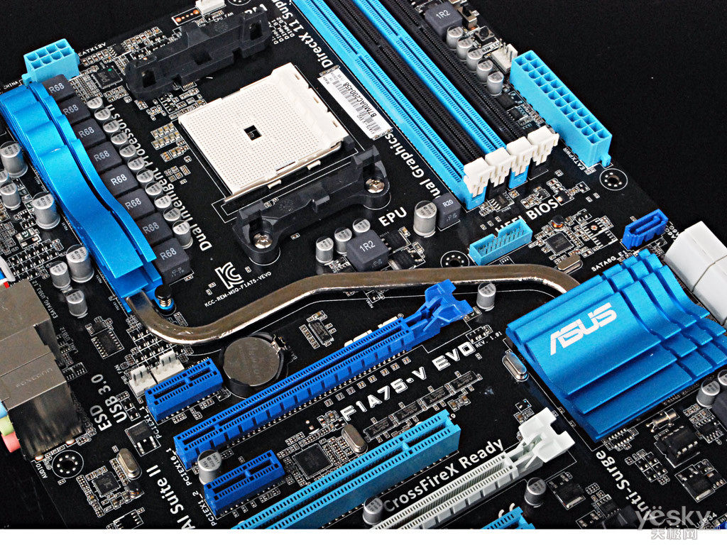 asus华硕f1a75-vproevousb3.0sata3fm1主板apu主板